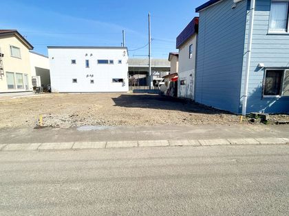 新琴似12条2丁目 土地 前面道路含む外観