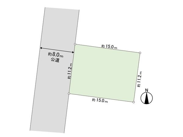 拓北5条2丁目 土地③ 区画図 拓北5条2丁目 土地③ 区画図