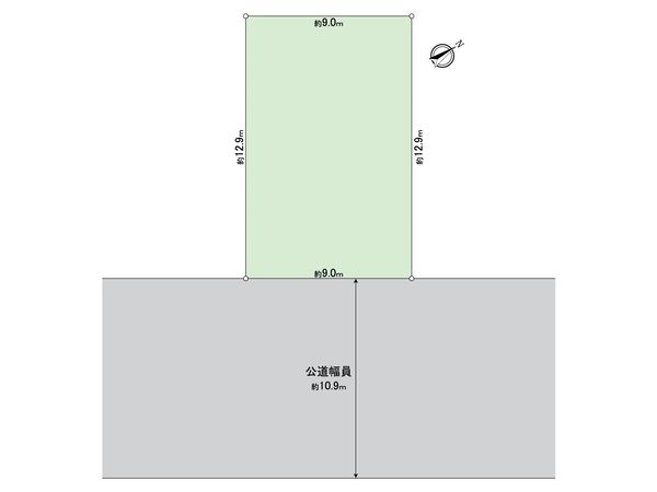 北28条西15丁目 土地 区画図 北28条西15丁目 土地 区画図