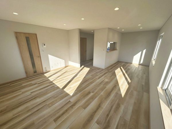 あいの里4条6丁目 戸建 リビング