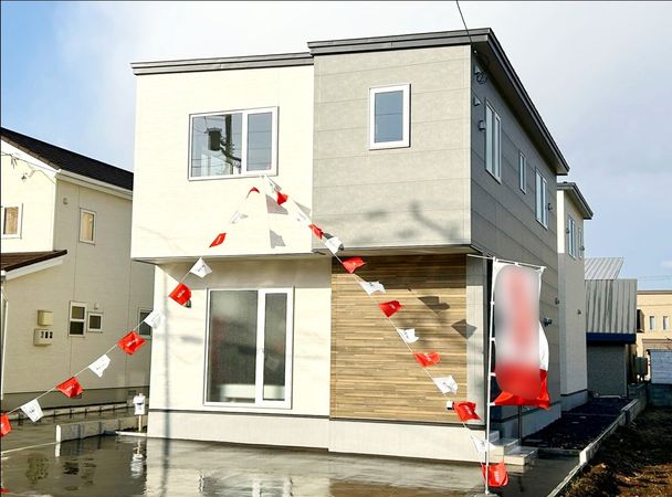 新琴似12条3丁目 新築戸建 2号棟 外観 新琴似12条3丁目 新築戸建 2号棟 外観