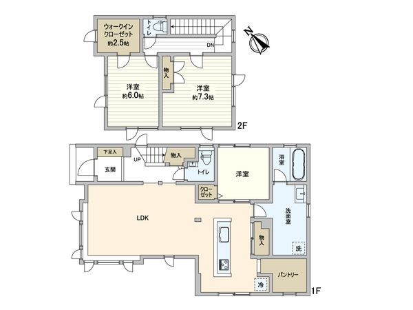 北35条西10丁目 戸建 間取図(平面図)