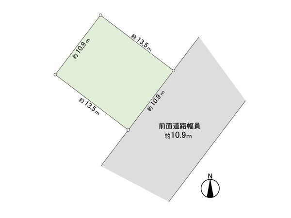 新琴似3条6丁目 土地 区画図 新琴似3条6丁目 土地 区画図