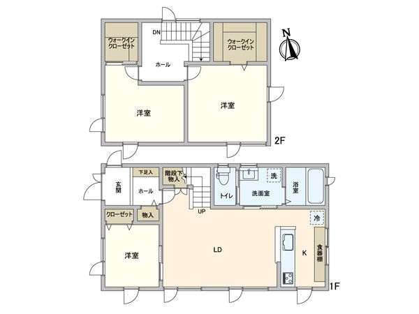 篠路2条2丁目 戸建 間取図(平面図) 篠路2条2丁目 戸建 間取図(平面図)