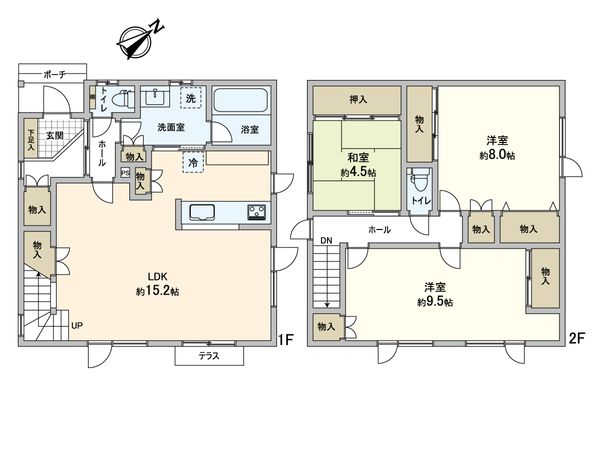 新川3条12丁目 戸建 間取図(平面図) 新川3条12丁目 戸建 間取図(平面図)