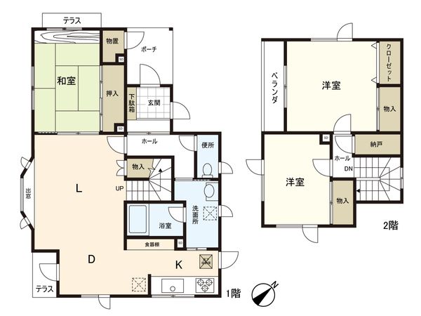 篠路8条6丁目 戸建 間取図(平面図) 篠路8条6丁目 戸建 間取図(平面図)