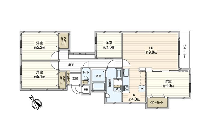 間取図(平面図)