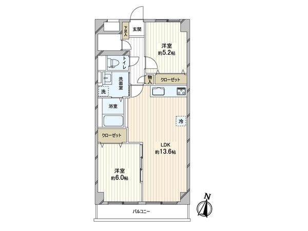 北24条グランドハイツ 間取図(平面図) 間取図(平面図)