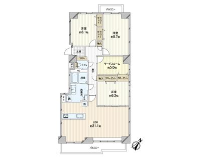 間取図(平面図)
