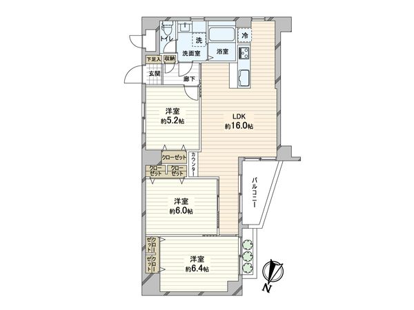第2ファミール札幌 間取図(平面図) 第2ファミール札幌 間取図(平面図)