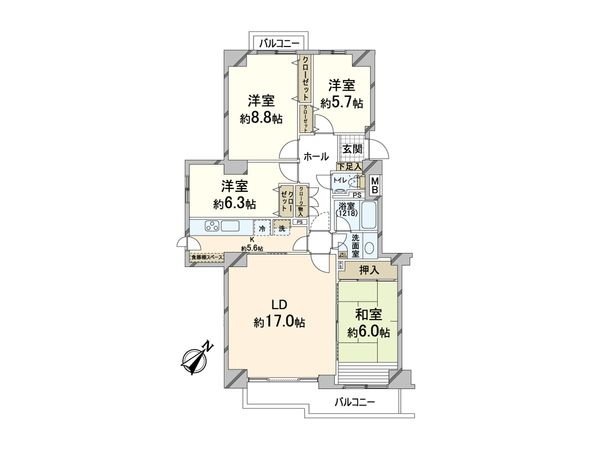 間取図(平面図)