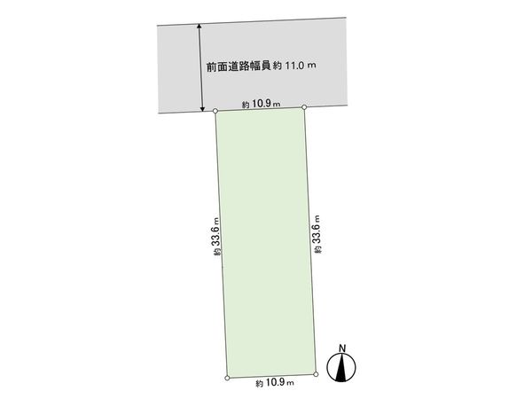 南10西20 土地 区画図 区画図