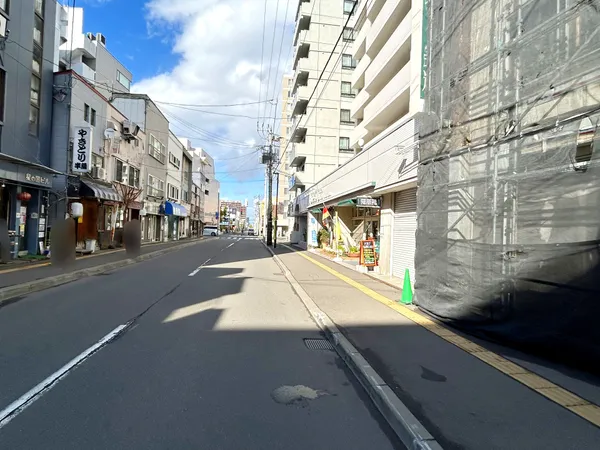 西側前面道路幅員約10.9ｍ