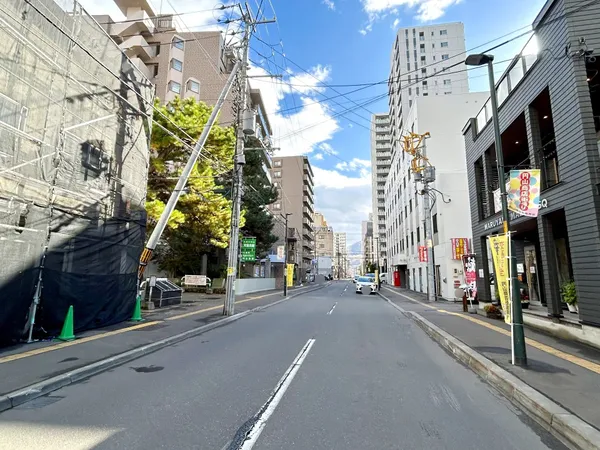 西側前面道路幅員約10.9ｍ