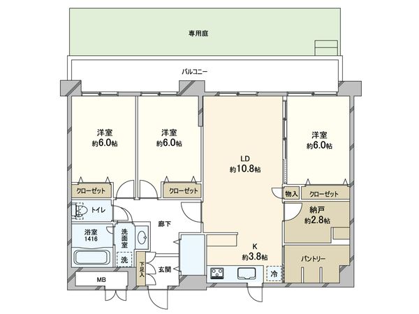間取図(平面図)