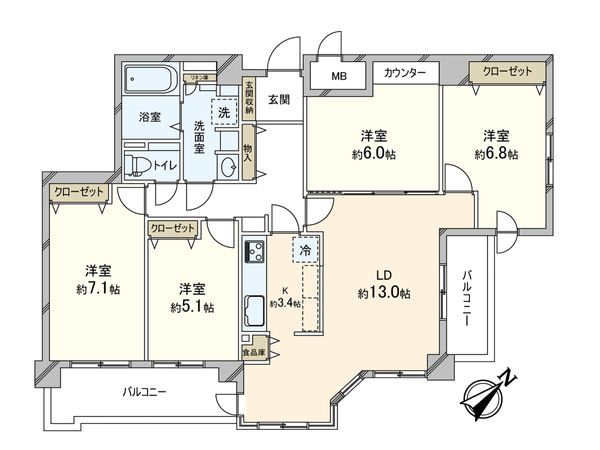 間取図(平面図)