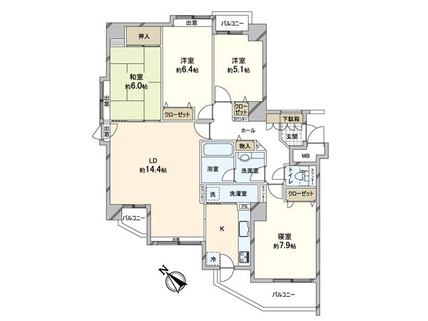 間取図(平面図)