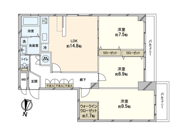 間取図(平面図)
