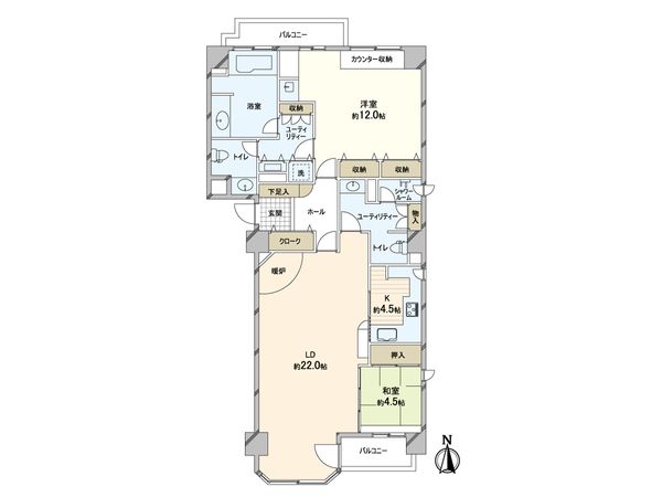 鳥居前シティハウス 間取図(平面図) 鳥居前シティハウス 間取図(平面図)