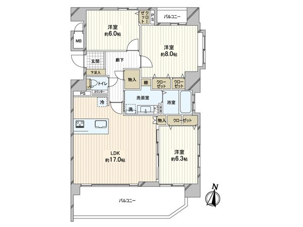 間取図(平面図)