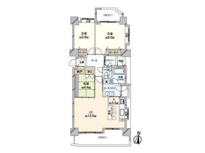 間取図(平面図)