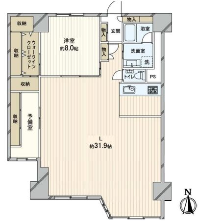 宮の森グランドハイツ 間取図(平面図) 宮の森グランドハイツ 間取図(平面図)