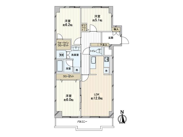 シーアイマンション円山南棟 間取図(平面図) シーアイマンション円山南棟 間取図(平面図)