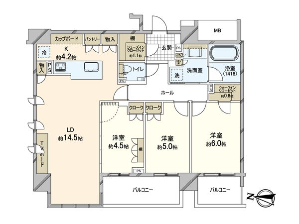 間取図(平面図)