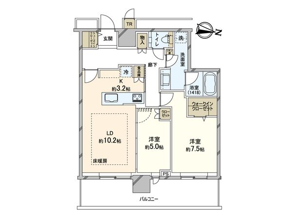 ONE札幌ステーションタワー 間取図(平面図)