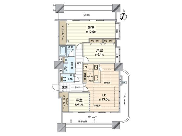 間取図(平面図)