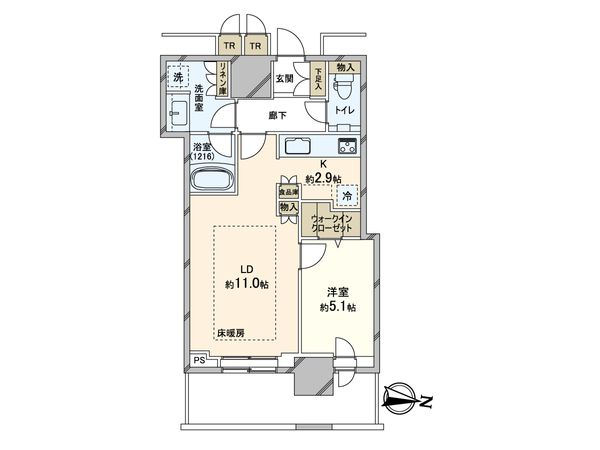 ONE札幌ステーションタワー 間取図(平面図)