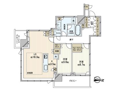 間取図(平面図)