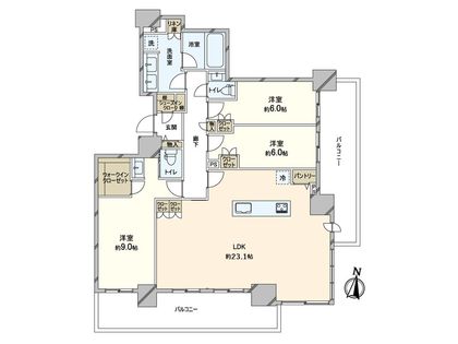 間取図(平面図)