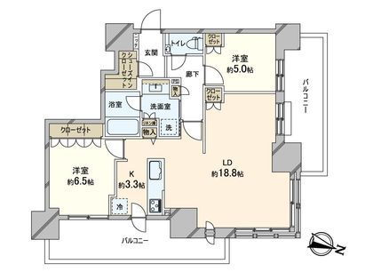 間取図(平面図)