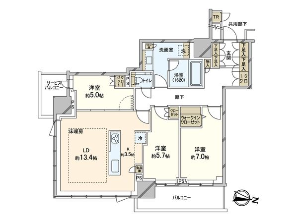 ONE札幌ステーションタワー 間取図(平面図) ONE札幌ステーションタワー 間取図(平面図)