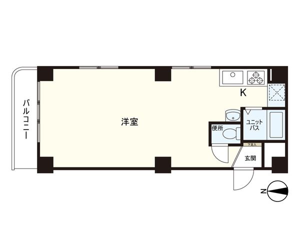 南2条ビル 間取図(平面図) 南2条ビル 間取図(平面図)