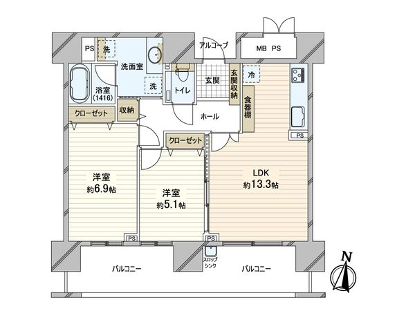 間取図(平面図)