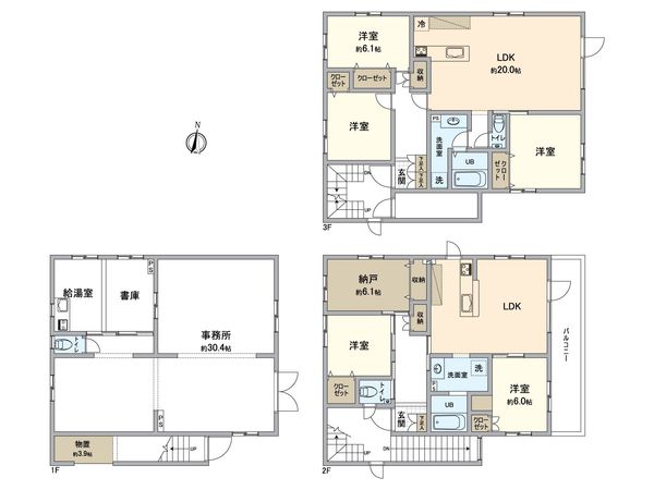 南16条西12丁目 戸建 間取図(平面図) 南16条西12丁目 戸建 間取図(平面図)