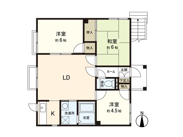 １階間取図