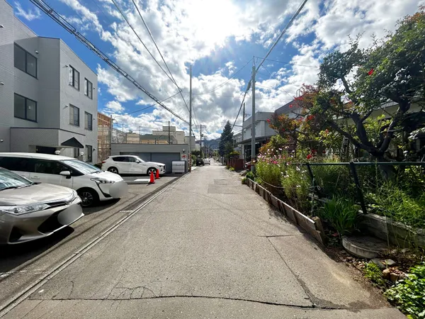 前面道路