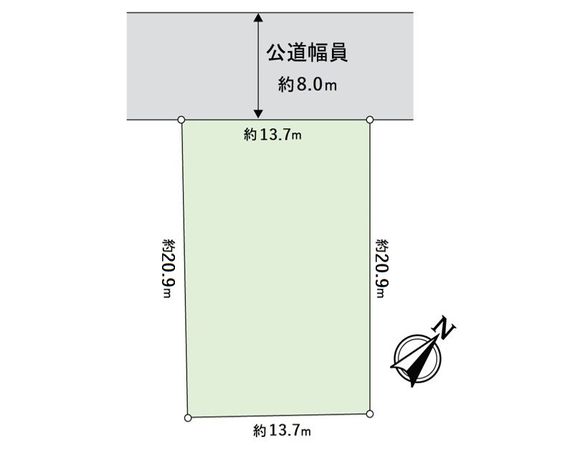 大麻栄町 土地 区画図 大麻栄町 土地 区画図