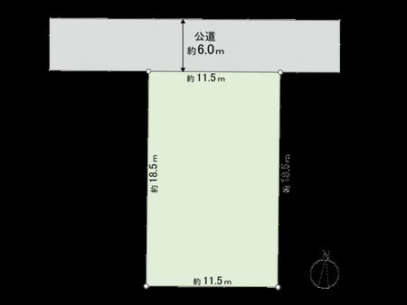 栄町2丁目 土地 地形図