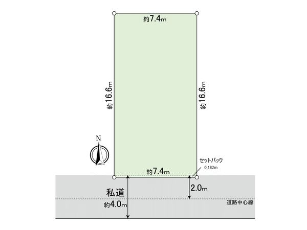 南20条西7丁目 土地 区画図 南20条西7丁目 土地 区画図