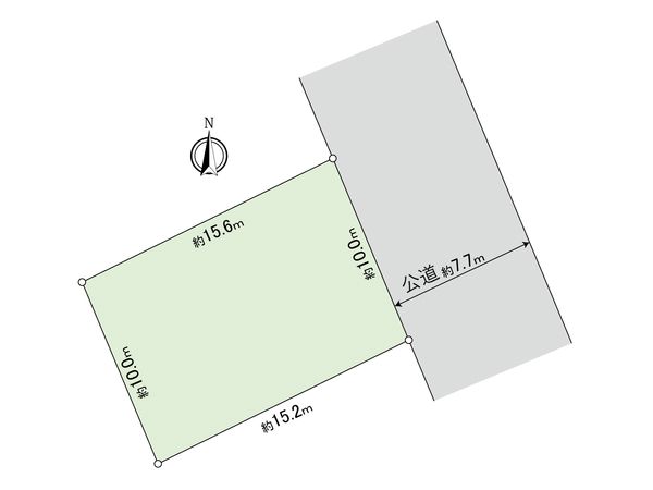 厚別中央3条1丁目 土地 区画図 区画図
