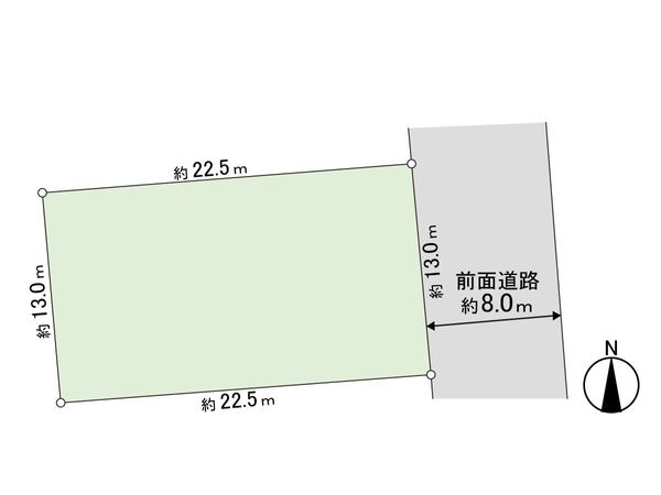 文京台南町 土地 区画図 文京台南町 土地 区画図
