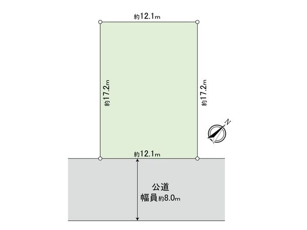 栄町2丁目 土地 区画図 栄町2丁目 土地 区画図