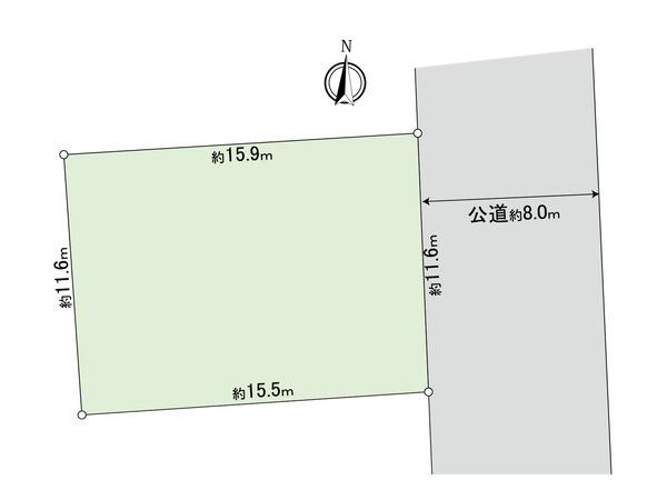 青葉町13丁目 土地 区画図 青葉町13丁目 土地 区画図