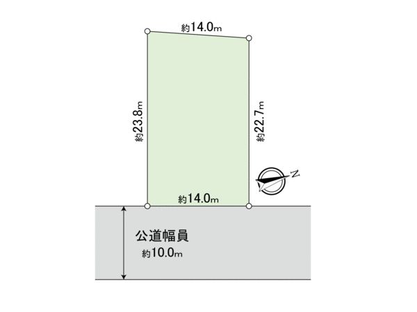 朝日町 土地 区画図 朝日町 土地 区画図