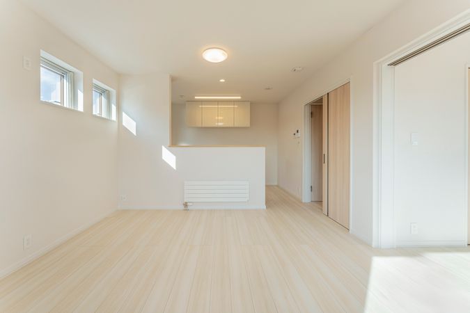 野幌末広町 戸建 リビング
