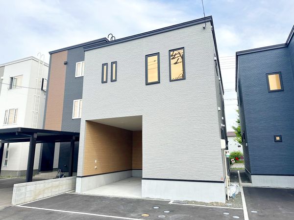 厚別北2条2丁目 新築戸建 2号棟 外観 厚別北2条2丁目 新築戸建 2号棟 外観